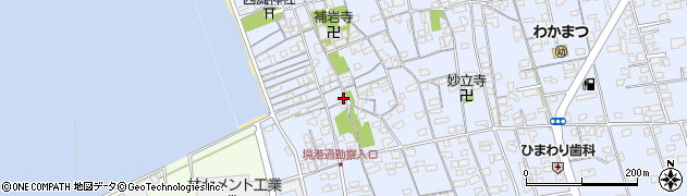 鳥取県境港市外江町3443周辺の地図