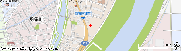 兵庫県豊岡市塩津町周辺の地図