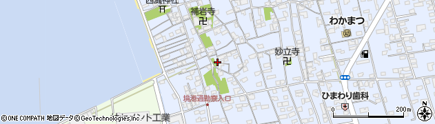 鳥取県境港市外江町2917周辺の地図