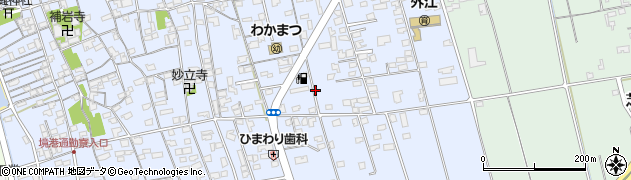 鳥取県境港市外江町2003周辺の地図