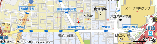 神奈川県川崎市幸区南幸町2丁目24-3周辺の地図