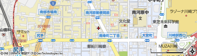 神奈川県川崎市幸区南幸町2丁目67周辺の地図