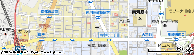 ピザハット　川崎店周辺の地図