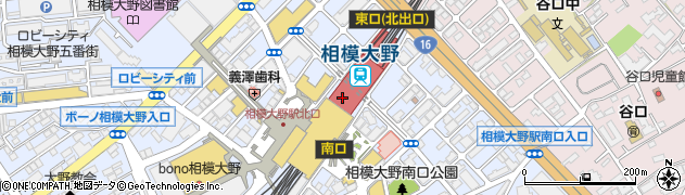 神奈川県相模原市南区周辺の地図
