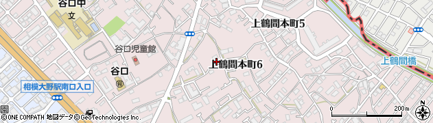 神奈川県相模原市南区上鶴間本町周辺の地図