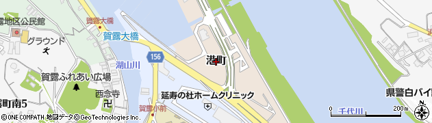 鳥取県鳥取市港町周辺の地図
