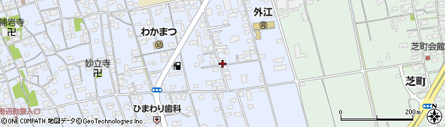 鳥取県境港市外江町1803周辺の地図