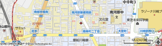 神奈川県川崎市幸区南幸町2丁目68周辺の地図