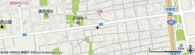 鳥取県境港市中野町5002周辺の地図