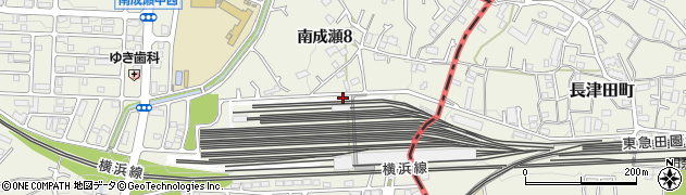 東京都町田市南成瀬8丁目周辺の地図