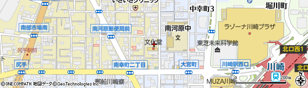 神奈川県川崎市幸区南幸町2丁目15周辺の地図