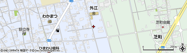 鳥取県境港市外江町1778周辺の地図