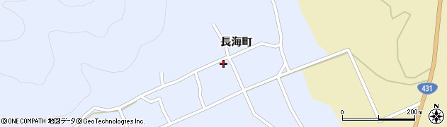 島根県松江市長海町345周辺の地図