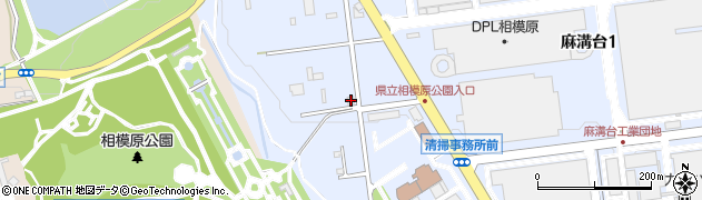神奈川県相模原市南区麻溝台1444周辺の地図