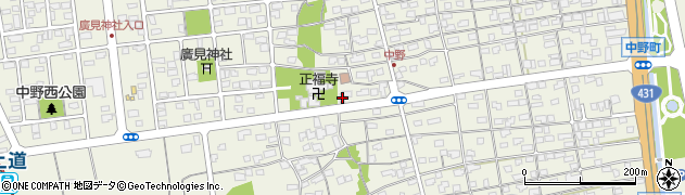 鳥取県境港市中野町5015周辺の地図