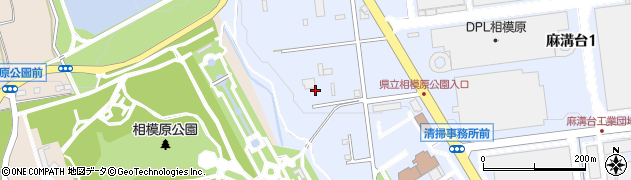 神奈川県相模原市南区麻溝台1453周辺の地図