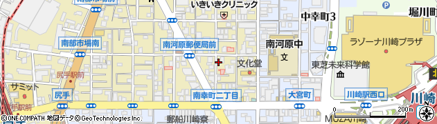 神奈川県川崎市幸区南幸町2丁目26-3周辺の地図
