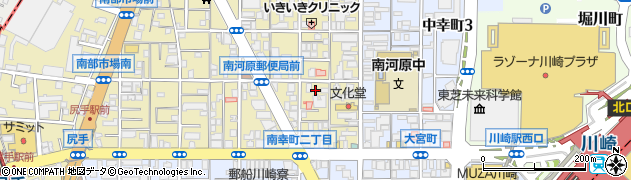 神奈川県川崎市幸区南幸町2丁目26周辺の地図