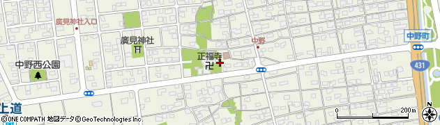 中野町会館周辺の地図