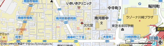 神奈川県川崎市幸区南幸町2丁目26-10周辺の地図