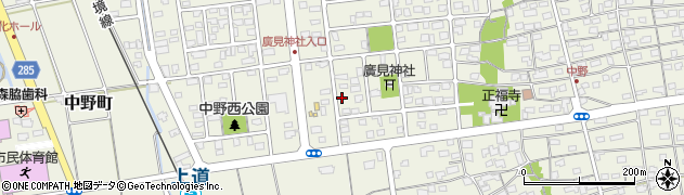 鳥取県境港市中野町5160周辺の地図