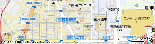 神奈川県川崎市幸区南幸町2丁目28周辺の地図