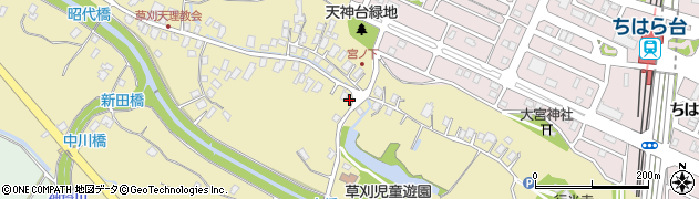 千葉県市原市草刈974周辺の地図