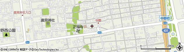 鳥取県境港市中野町523周辺の地図