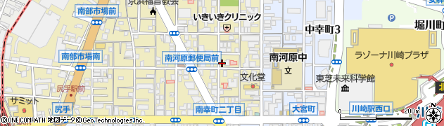神奈川県川崎市幸区南幸町2丁目28-3周辺の地図