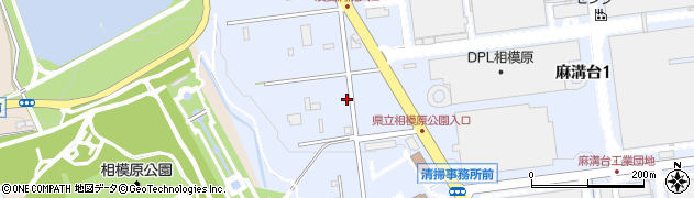 神奈川県相模原市南区麻溝台1443周辺の地図