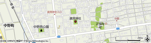 鳥取県境港市中野町5190周辺の地図