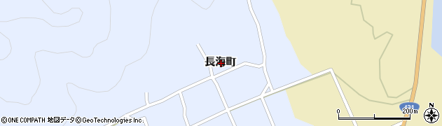 島根県松江市長海町周辺の地図