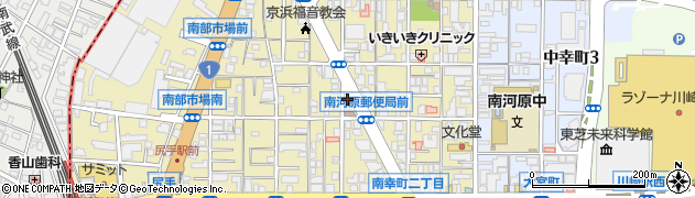 神奈川県川崎市幸区南幸町2丁目71周辺の地図