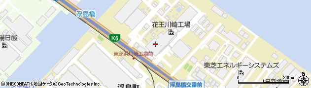 株式会社ミヤザワ花王川崎事業所周辺の地図