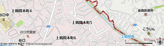 神奈川県相模原市南区上鶴間本町5丁目周辺の地図