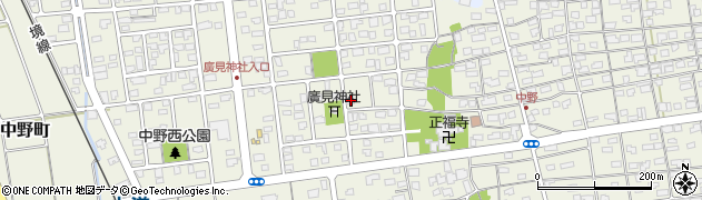 鳥取県境港市中野町5105周辺の地図