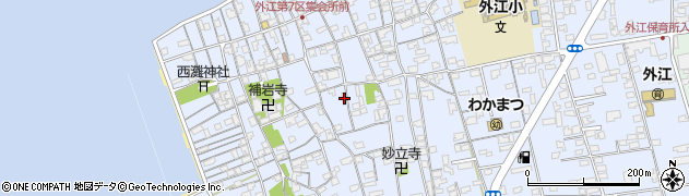 鳥取県境港市外江町2553周辺の地図