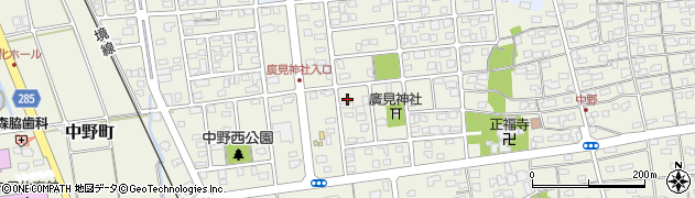 鳥取県境港市中野町5165周辺の地図
