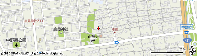 鳥取県境港市中野町585周辺の地図