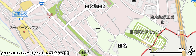 神奈川県相模原市中央区田名10626-1周辺の地図