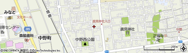 鳥取県境港市中野町5303周辺の地図