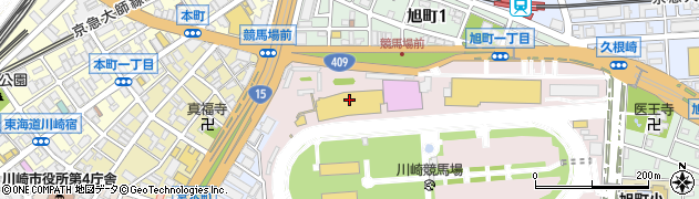 ＮＩＣＯＰＡ＆ｎｉｃｏｇｒｏｕｎｄ　マーケットスクエア川崎イースト店周辺の地図