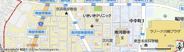 神奈川県川崎市幸区南幸町2丁目48-2周辺の地図