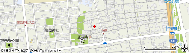 鳥取県境港市中野町563周辺の地図