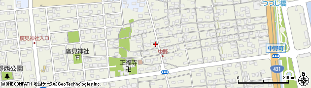 鳥取県境港市中野町562周辺の地図
