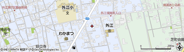 鳥取県境港市外江町1755-6周辺の地図