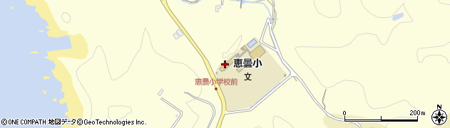 松江市立恵曇小学校周辺の地図