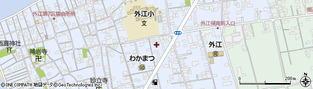 鳥取県境港市外江町2030周辺の地図