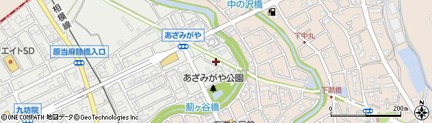 神奈川県相模原市南区当麻1121-16周辺の地図