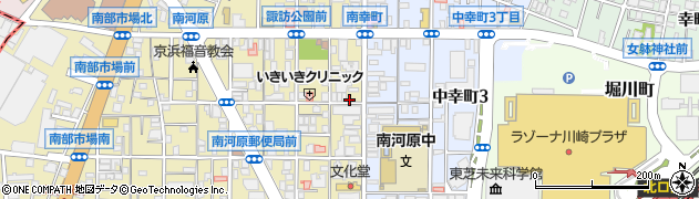 神奈川県川崎市幸区南幸町2丁目6-2周辺の地図